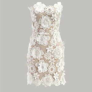 NWT Commense Staples 3D Floral Lace Dress